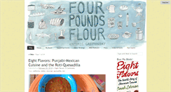 Desktop Screenshot of fourpoundsflour.com